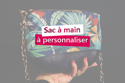 Sac à main à personnaliser : choix du tissu